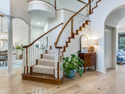a view of entryway and hall