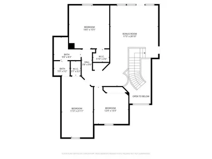 a picture of a bench in the window