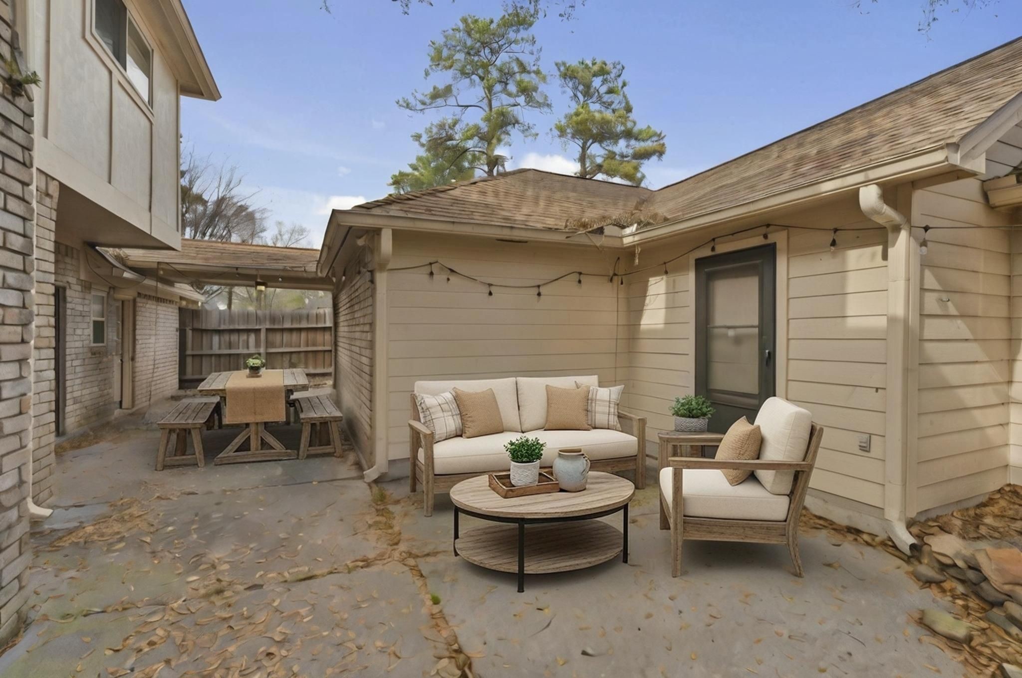 18326 Lake Oaks Drive Spring, TX 77388 - Photo 29 of 37 Virtually staged backyard