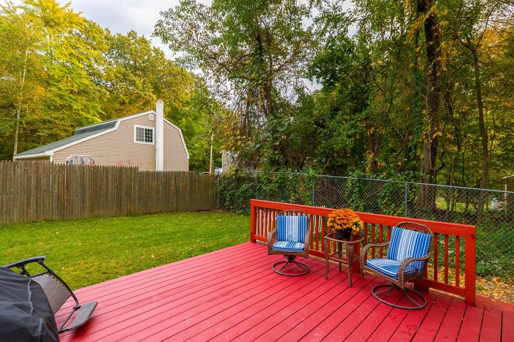 31 Reid Road Douglas, MA 01516 - Photo 20 of 31 a view of a deck with couches chair and wooden floor