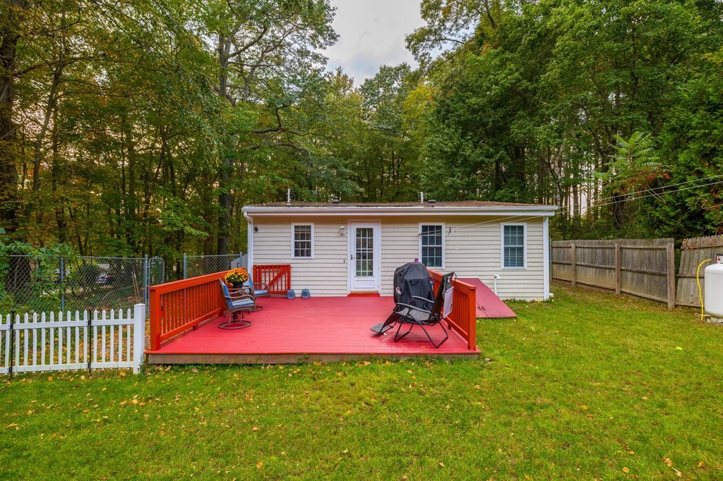 31 Reid Road Douglas, MA 01516 - Photo 21 of 31 a view of backyard with seating space and deck