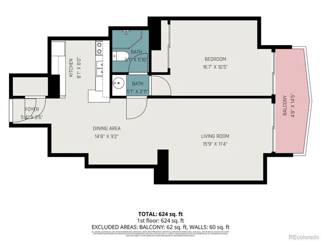 $229,000 | 1020 15th Street, Unit 13K, Denver, CO 80202
