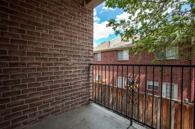 a view of a brick house