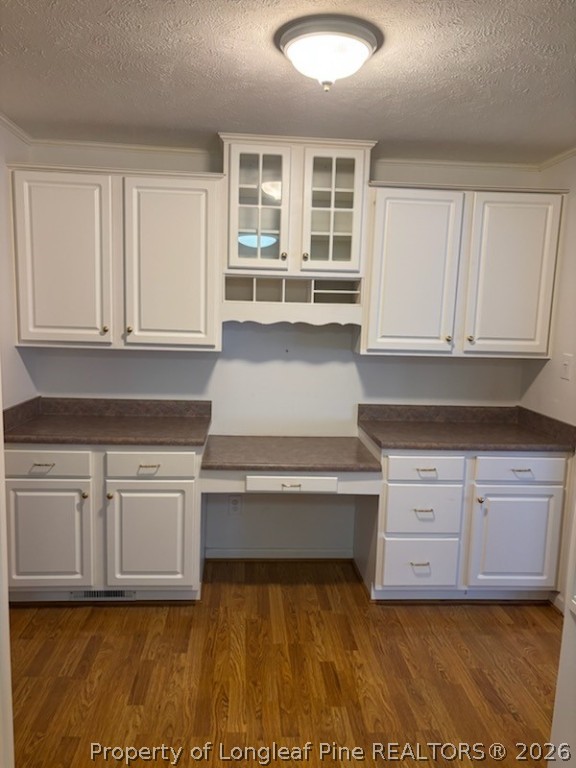1523 Proctorville Church Road Proctorville, NC 28369 - Photo 15 of 34 a kitchen with granite countertop white cabinets and white appliances