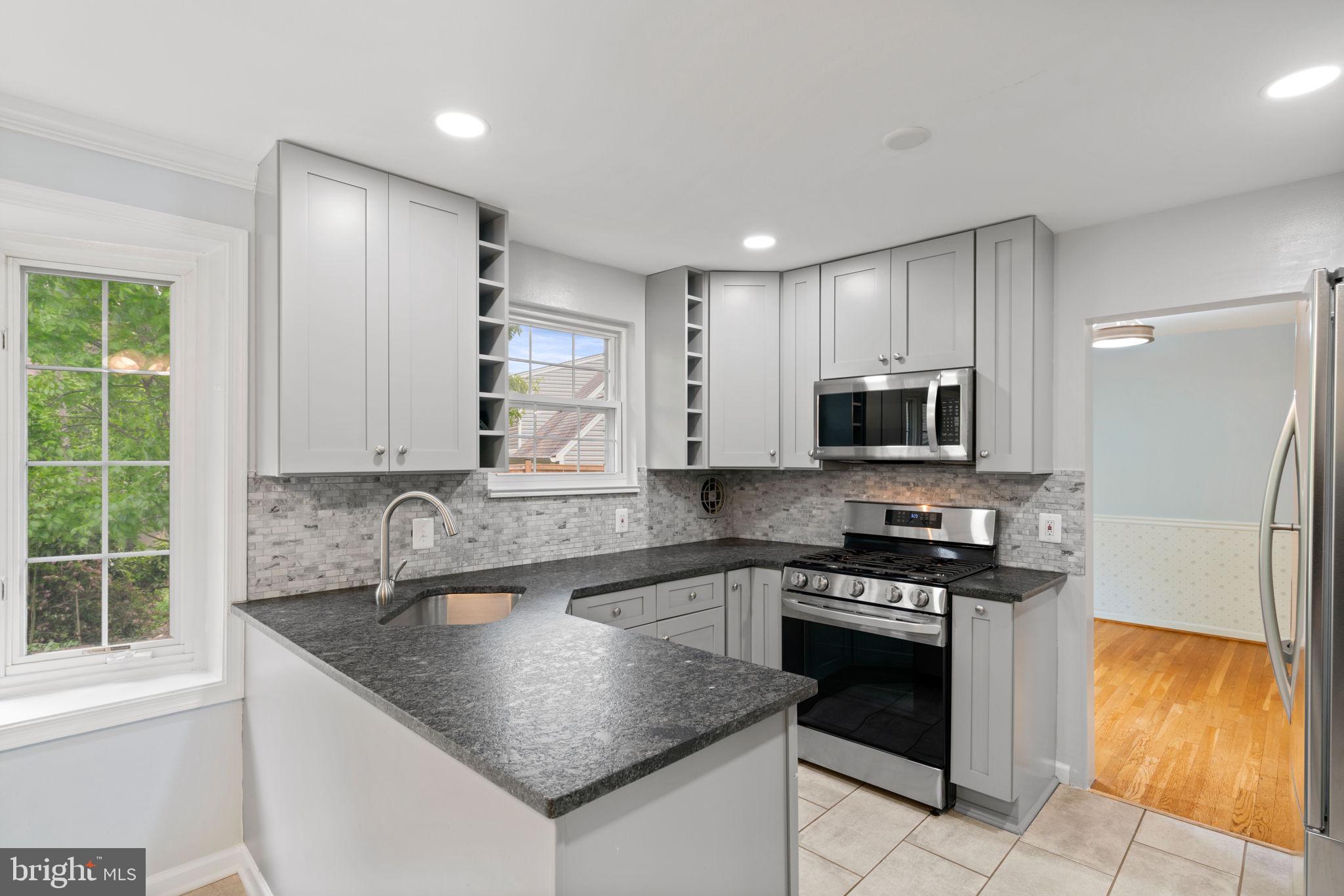 5615 Rolling Road Springfield, VA 22151 - Photo 16 of 56 Elegant, modern kitchen update