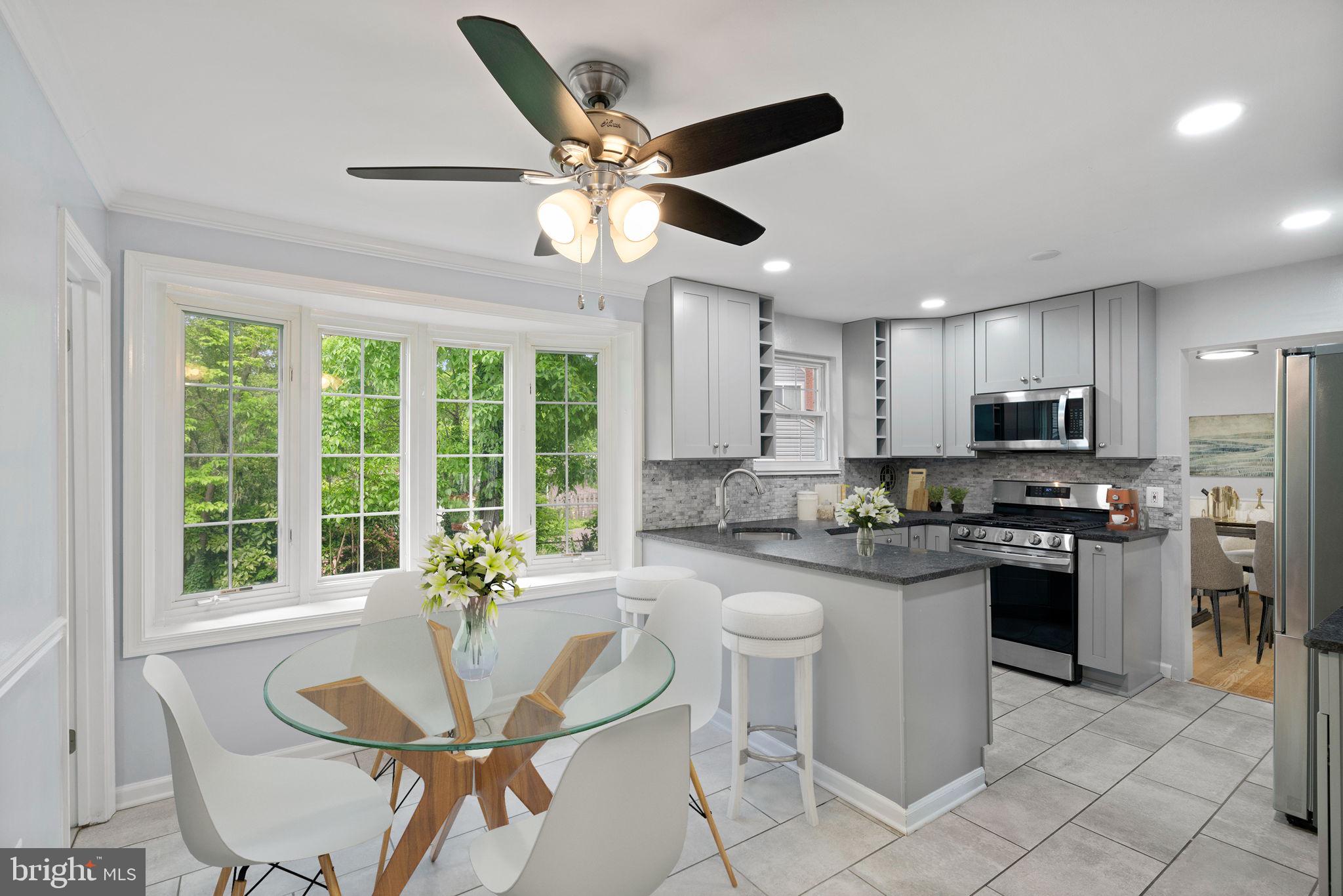 5615 Rolling Road Springfield, VA 22151 - Photo 24 of 56 Virtually Staged Breakfast Room