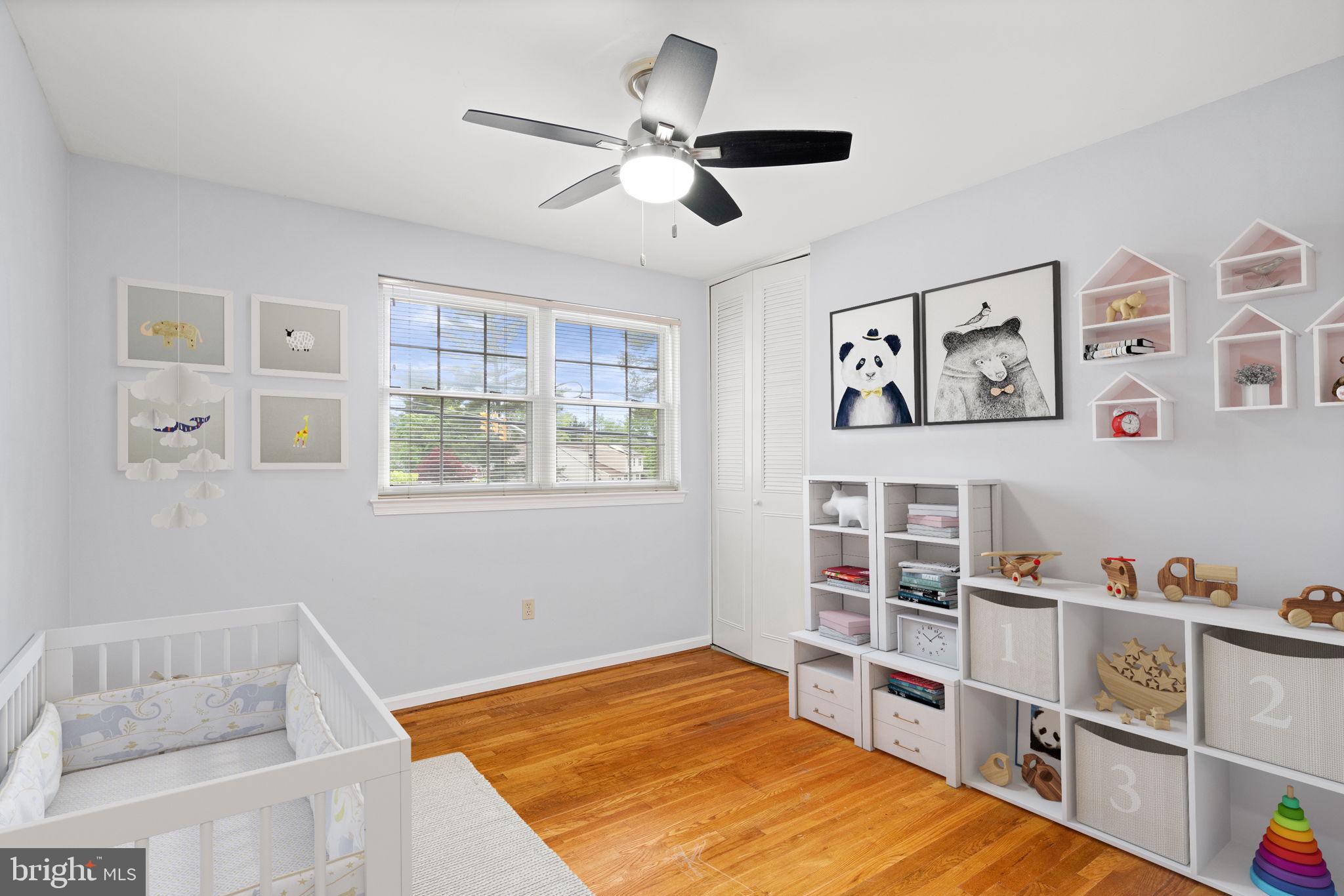 5615 Rolling Road Springfield, VA 22151 - Photo 42 of 56 Virtually staged BR4 for baby-toddler room