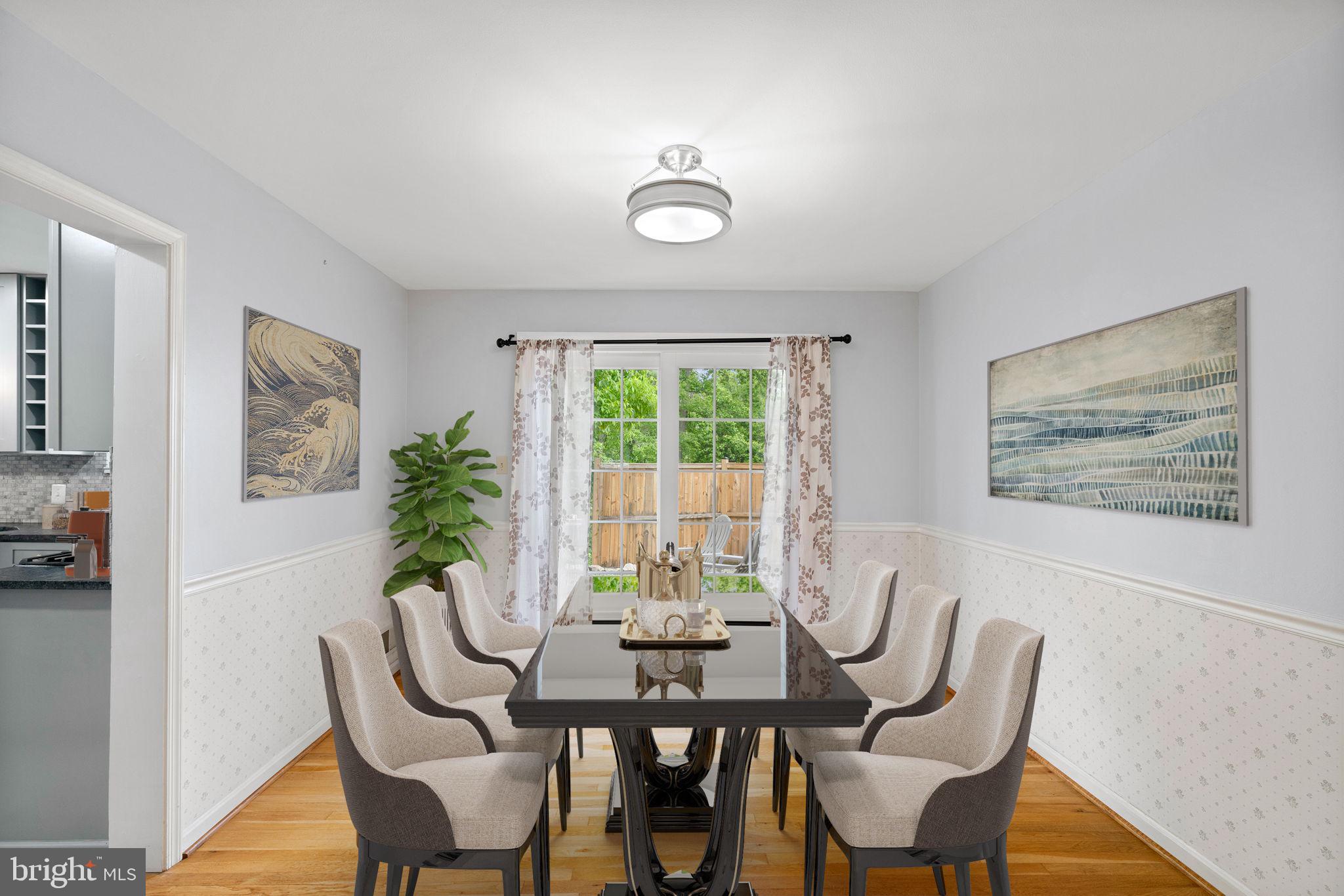 5615 Rolling Road Springfield, VA 22151 - Photo 9 of 56 Virtually staged Dining Rm