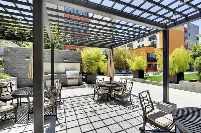 a view of a swimming pool with a lounge chairs