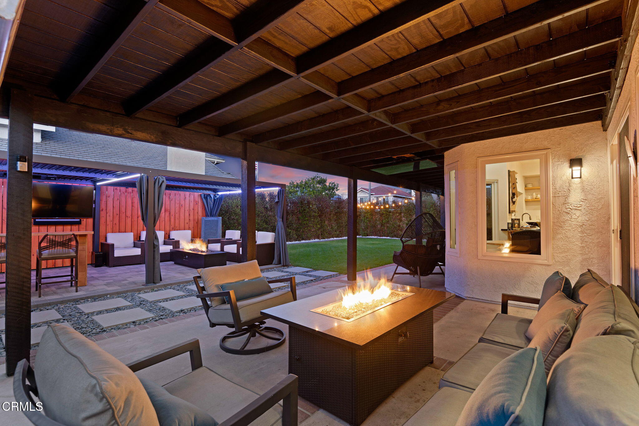 800 Coronado Place Oxnard, CA 93030 - Photo 32 of 43 06 - Back Yard Patio (Twilight)