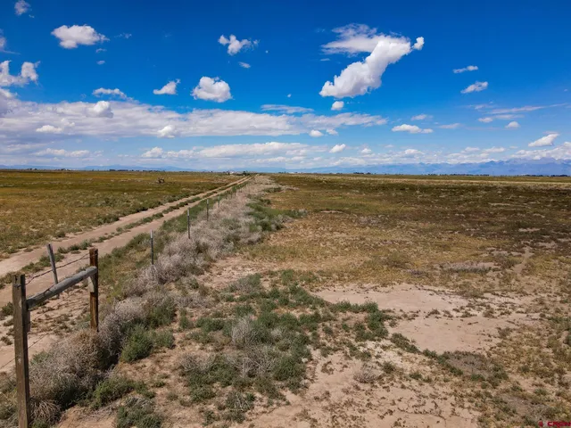 a view of an ocean from a yard