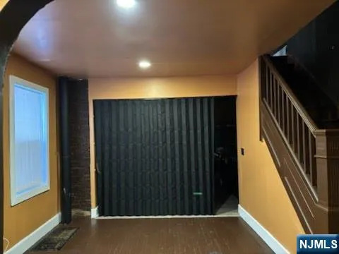 a view of a elevator