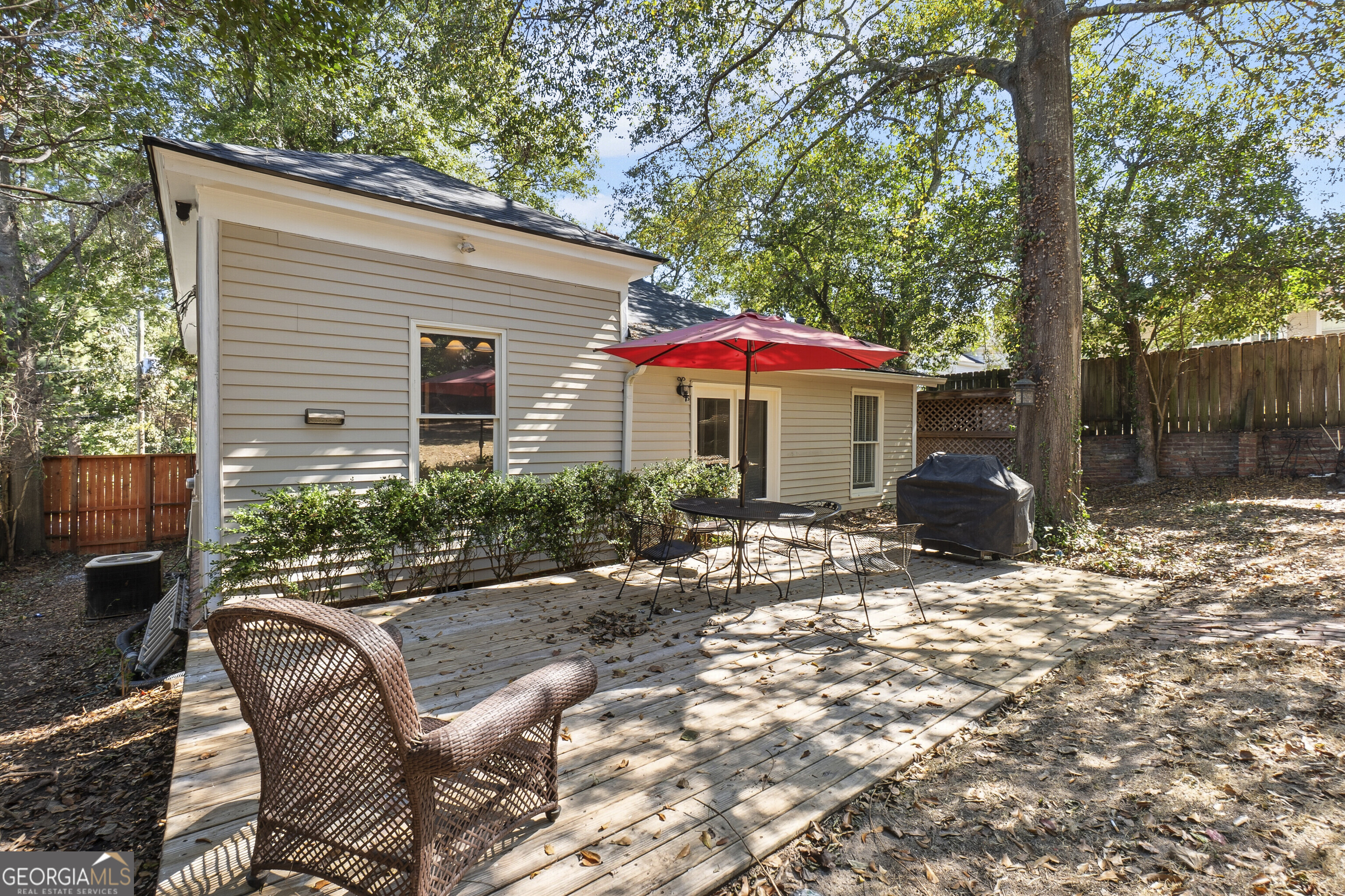 216 Hines Terrace Macon, GA 31204 - Photo 46 of 52 a view of a house with backyard and sitting area