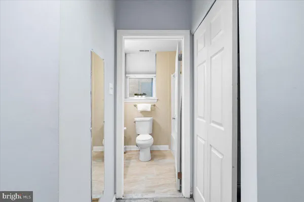 view of bathroom with shower