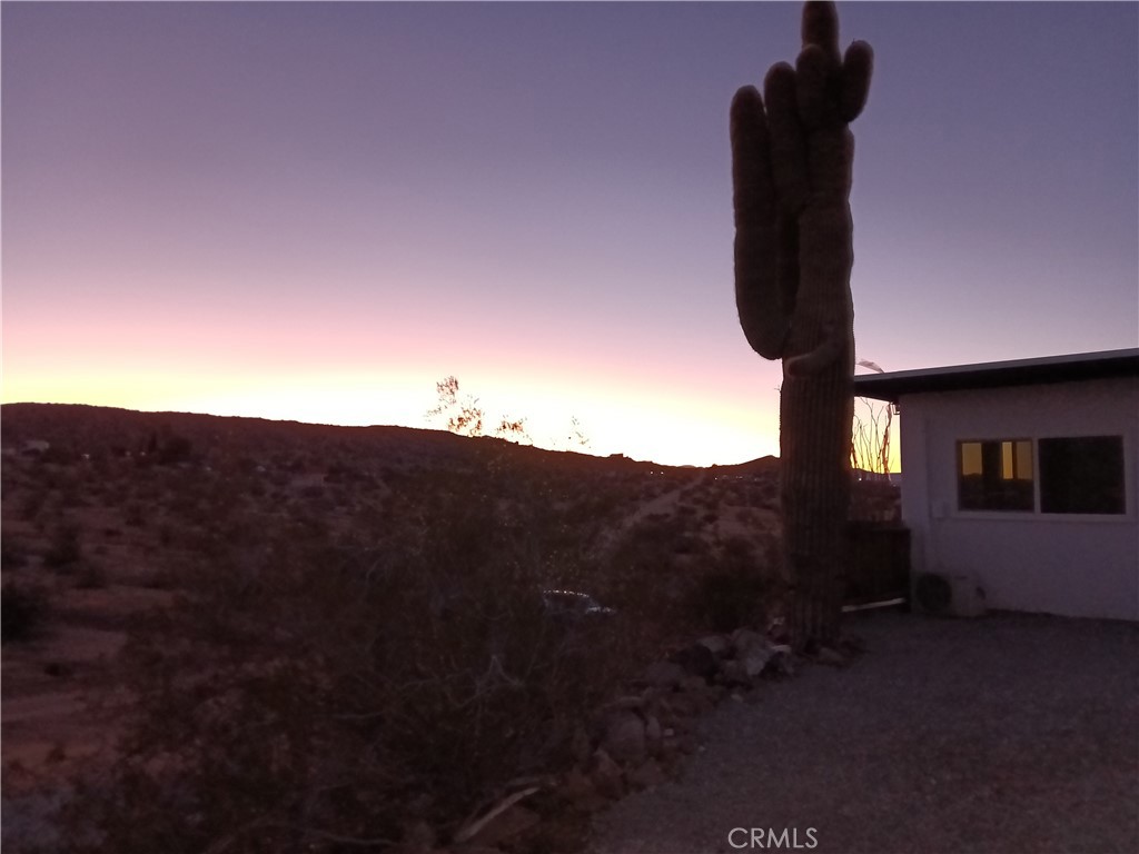 66954 Appian Way Joshua Tree, CA 92252 - Photo 2 of 26 a view of a house with a yard