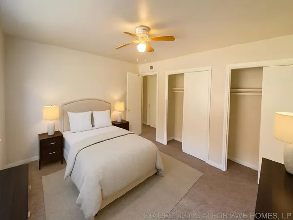 a view of a small space