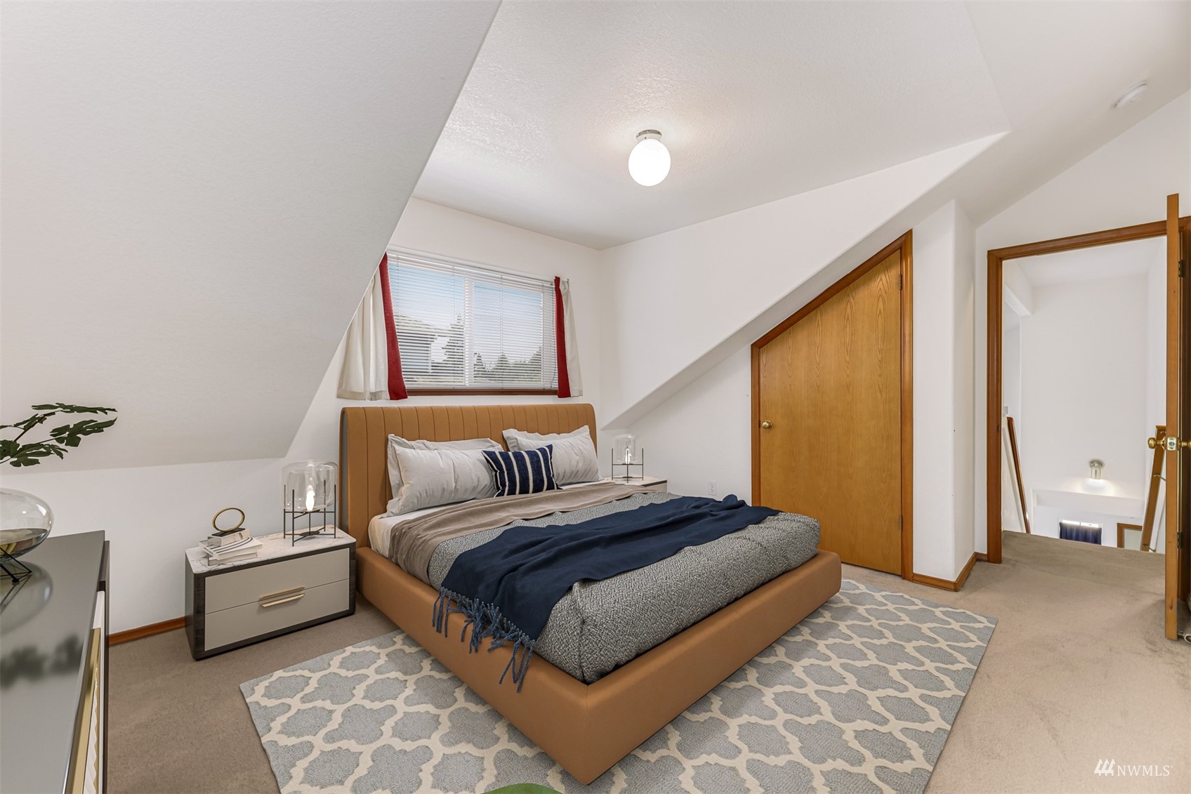 1341 Roma Road Bellingham, WA 98226 - Photo 31 of 40 a bedroom with a bed and a couch