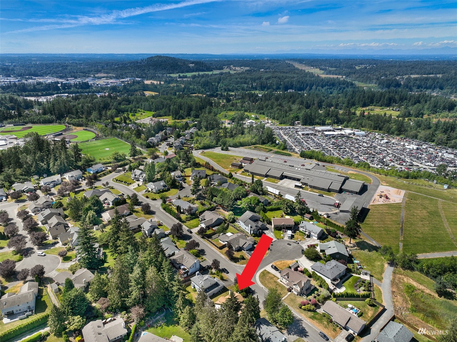1341 Roma Road Bellingham, WA 98226 - Photo 7 of 40 an aerial view of multiple house