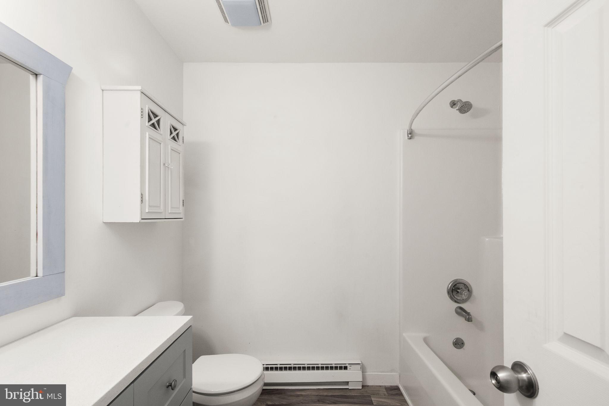 148 Sharon Street Rising Sun, MD 21911 - Photo 17 of 43 a bathroom with a toilet and a shower