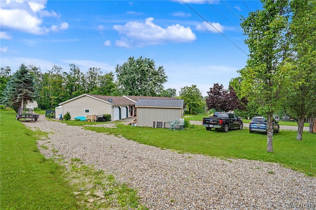 1738 Cheney Road Freedom, NY 14065 - Photo 13 of 47 2nd driveway back to the 2 story outbuilding