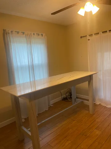 a view of room with walk in closet