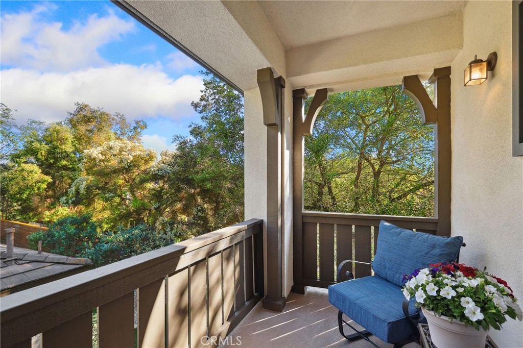 7 Wegeford Circle Ladera Ranch, CA 92694 - Photo 53 of 74 a view of a porch with furniture and a yard