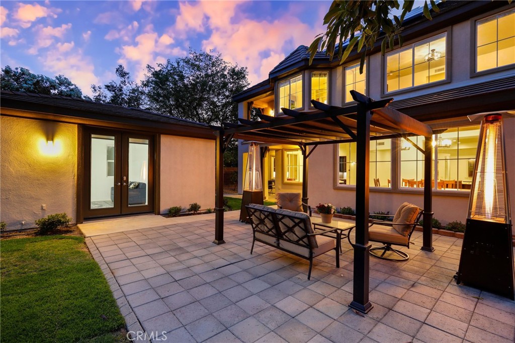 7 Wegeford Circle Ladera Ranch, CA 92694 - Photo 69 of 74 a view of a lounge chairs in the patio next to a yard