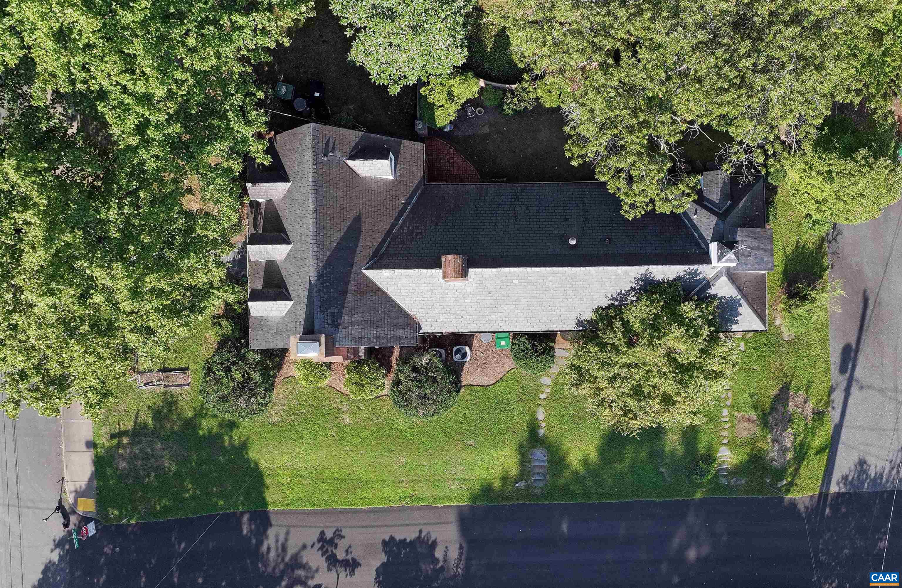 2003 Lewis Mountain Road Charlottesville, VA 22903 - Photo 18 of 19 an aerial view of a house with a yard