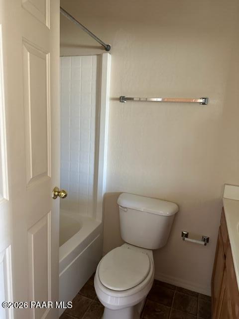 4757 North Robert Road, Unit A Prescott Valley, AZ 86314 - Photo 4 of 5 a white toilet sitting next to a shower