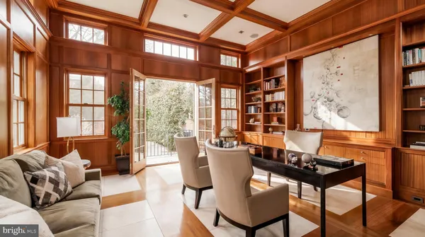 a outdoor living space with furniture