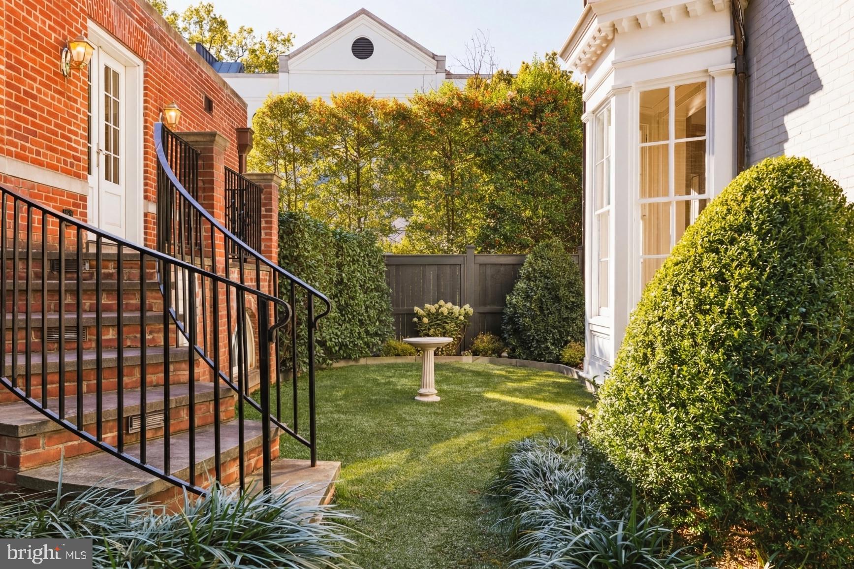 3117 O Street Northwest Washington, DC 20007 - Photo 17 of 33 Landscaped Urban Retreat