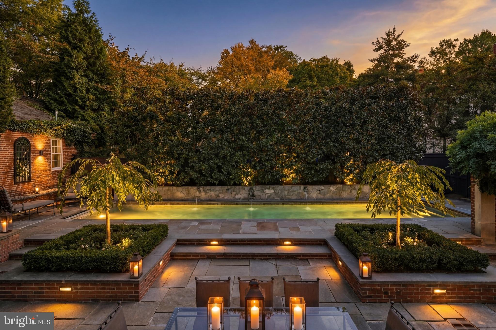 3117 O Street Northwest Washington, DC 20007 - Photo 47 of 50 a view of a swimming pool and an outdoor space