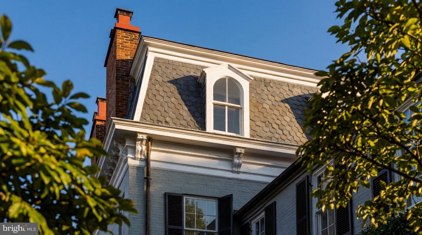 3117 O Street Northwest Washington, DC 20007 - Photo 8 of 33 Copper Gutters and Pella Windows