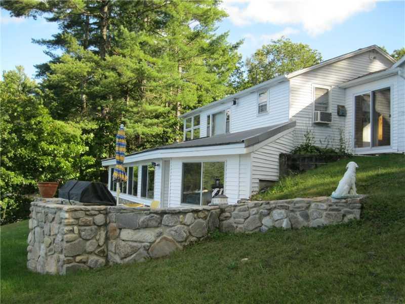 78 Cottage Road Limerick, ME 04048 - Photo 2 of 11 Exterior Front. Custom Stone Patio...