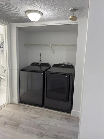 a view of storage and utility room in empty room