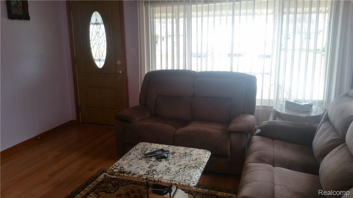 26627 Rialto Street Madison Heights, MI 48071 - Photo 7 of 21 Living Room with Newer Hardwood Floors.