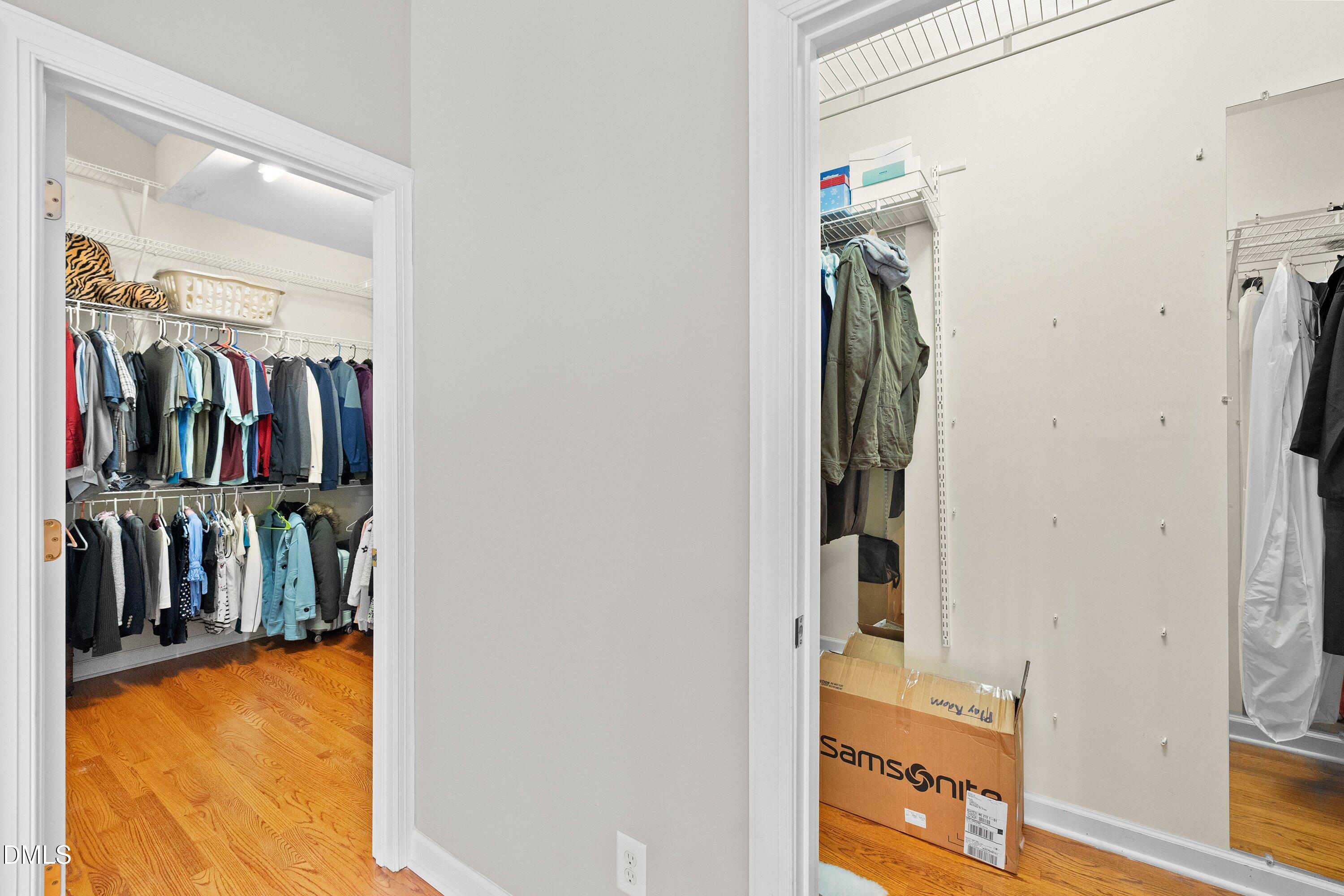 5205 Mill Dam Road Wake Forest, NC 27587 - Photo 59 of 98 1 of 2 Primary Closets