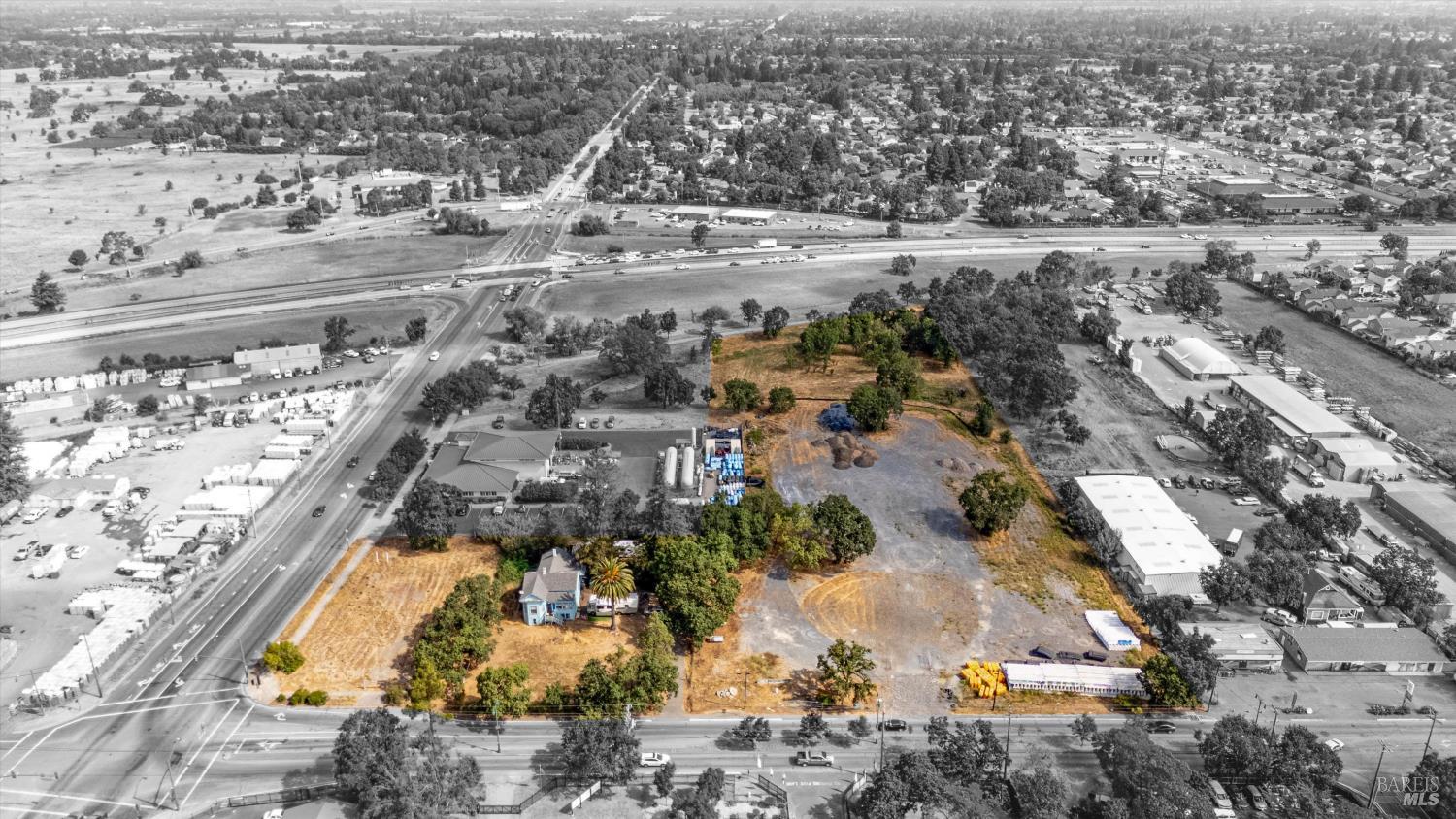 4041-4055 Sebastopol Road Santa Rosa, CA 95407 - Photo 2 of 19 an aerial view of residential houses with outdoor space