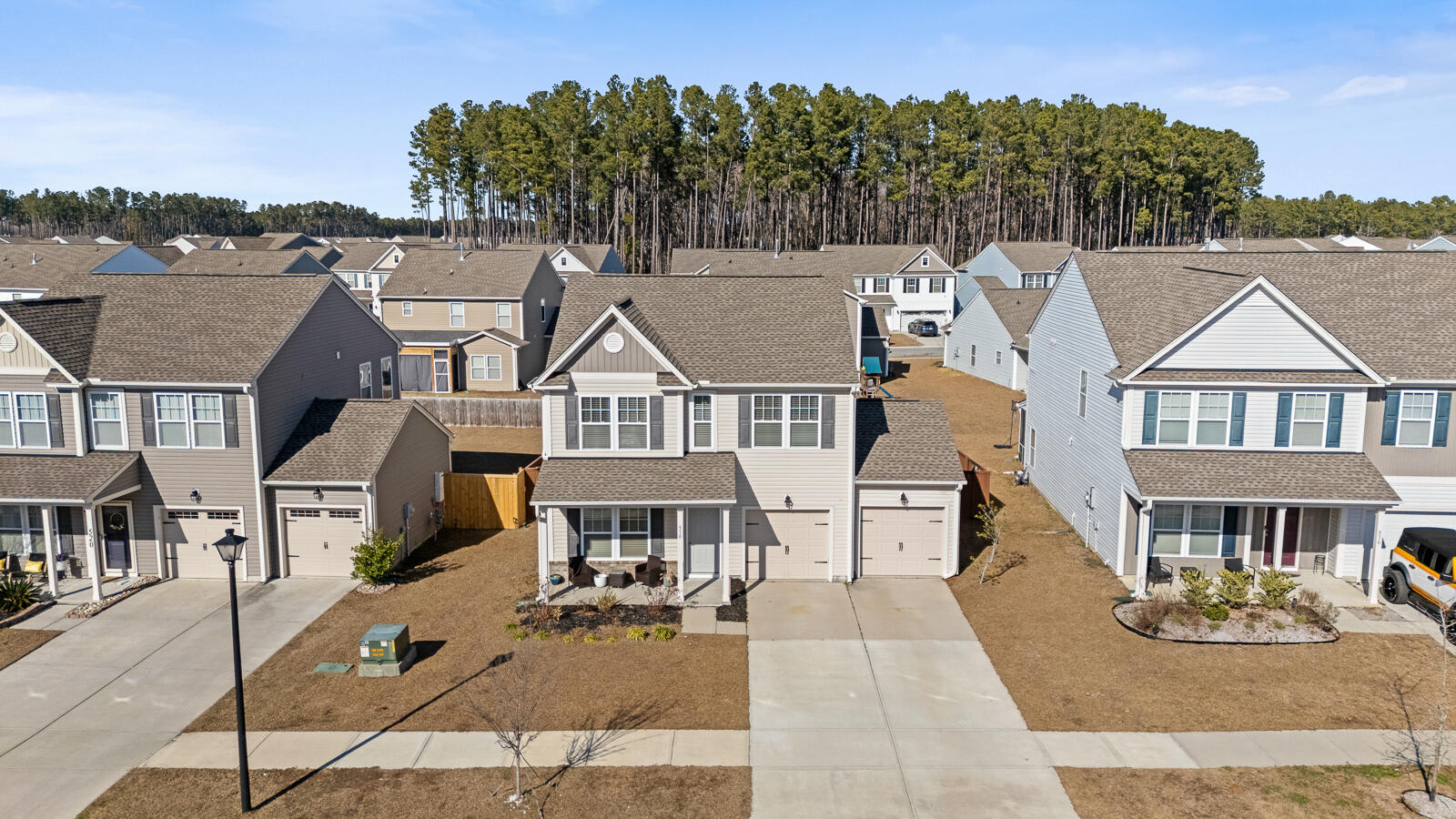 518 Killdeer Road Summerville, SC 29486 - Photo 24 of 27 Front of Home Aerial