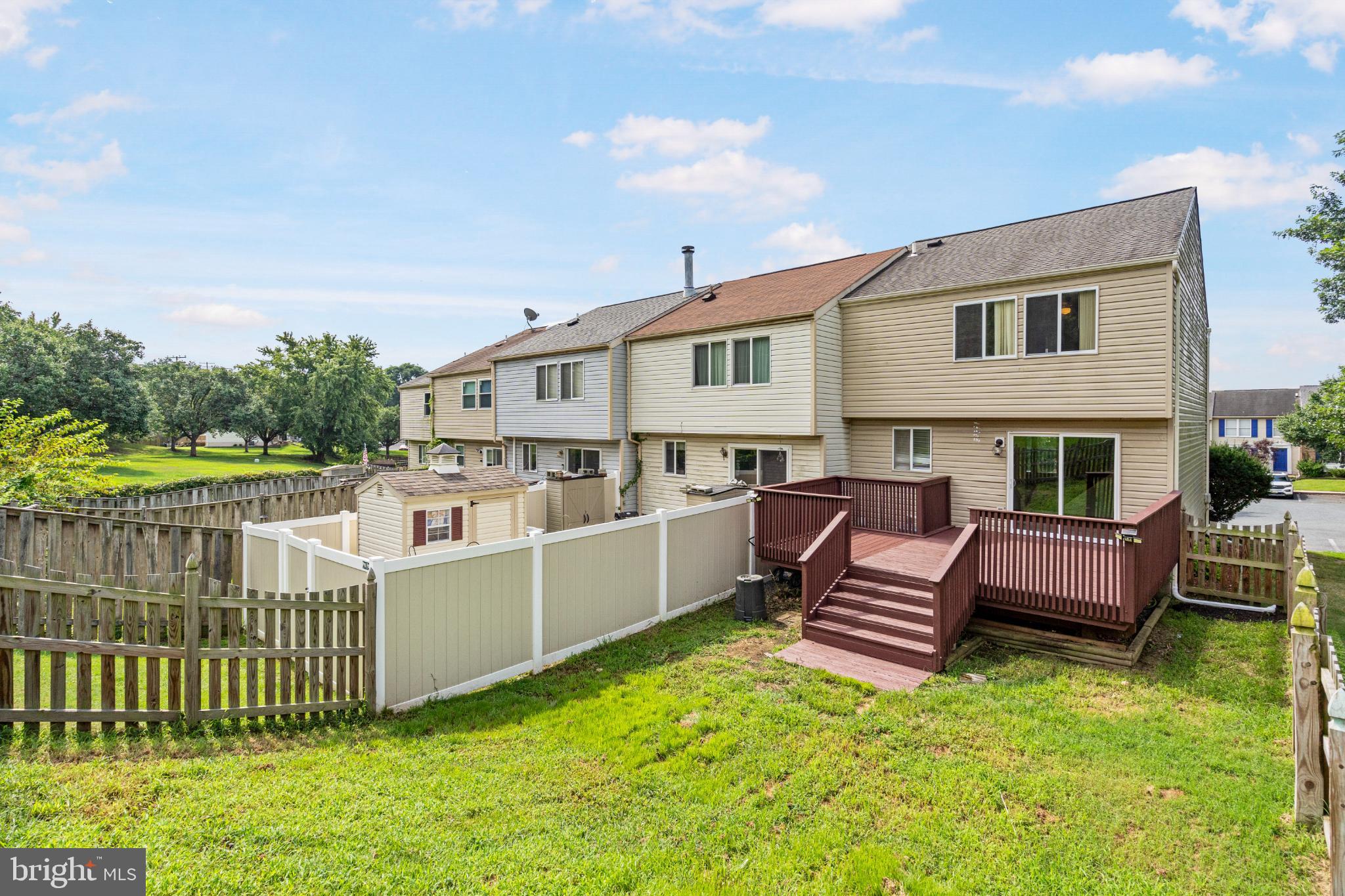 3322 Raccoon Court Abingdon, MD 21009 - Photo 40 of 44 a view of a house with a wooden deck and furniture
