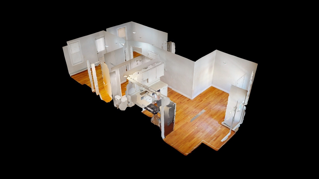 67 Marion Street, Unit 2 Boston, MA 02128 - Photo 15 of 15 wooden floor plan