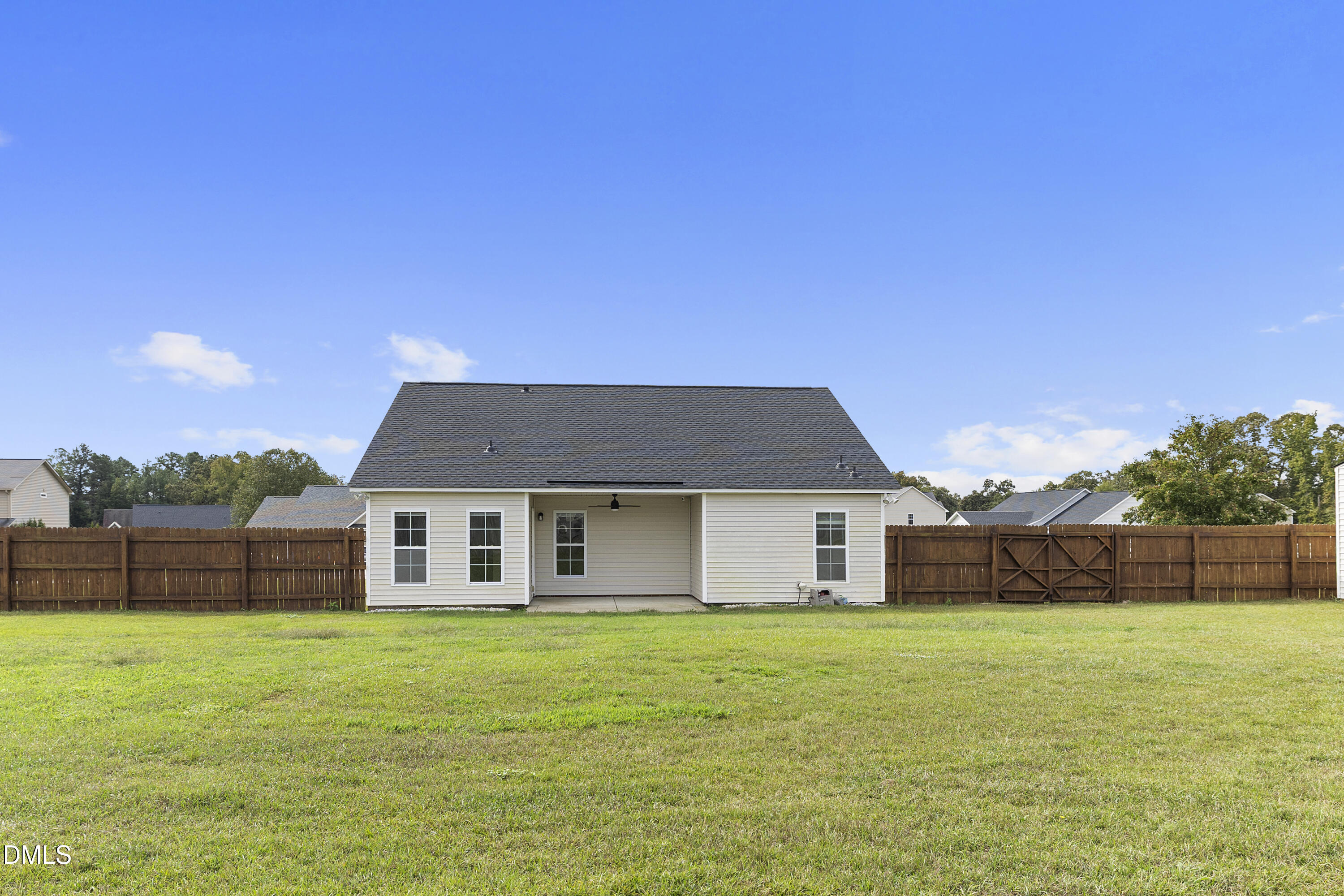 298 Declaration Drive Raeford, NC 28376 - Photo 15 of 58 a house view with a garden space