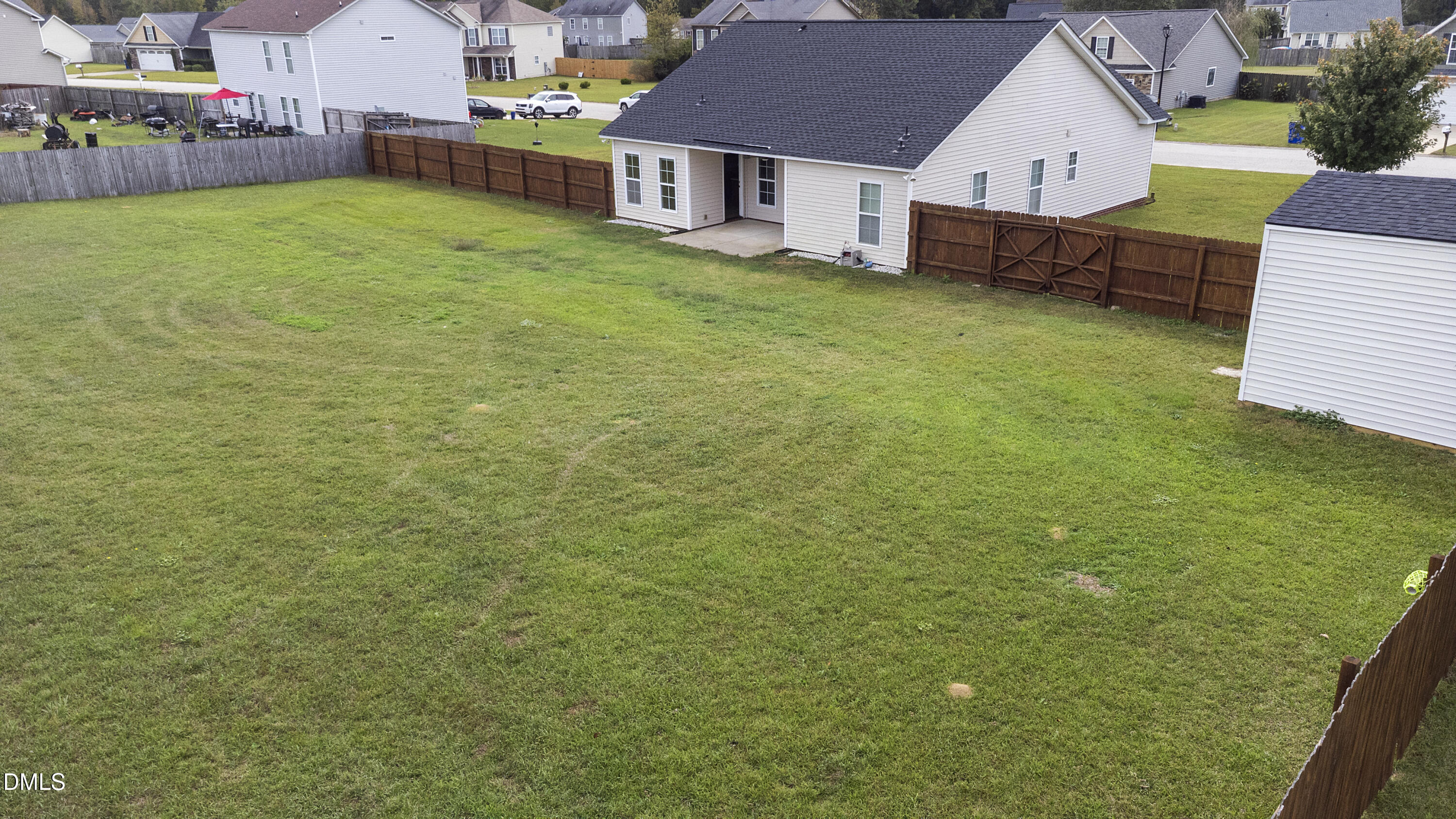 298 Declaration Drive Raeford, NC 28376 - Photo 51 of 58 a view of a house with a yard