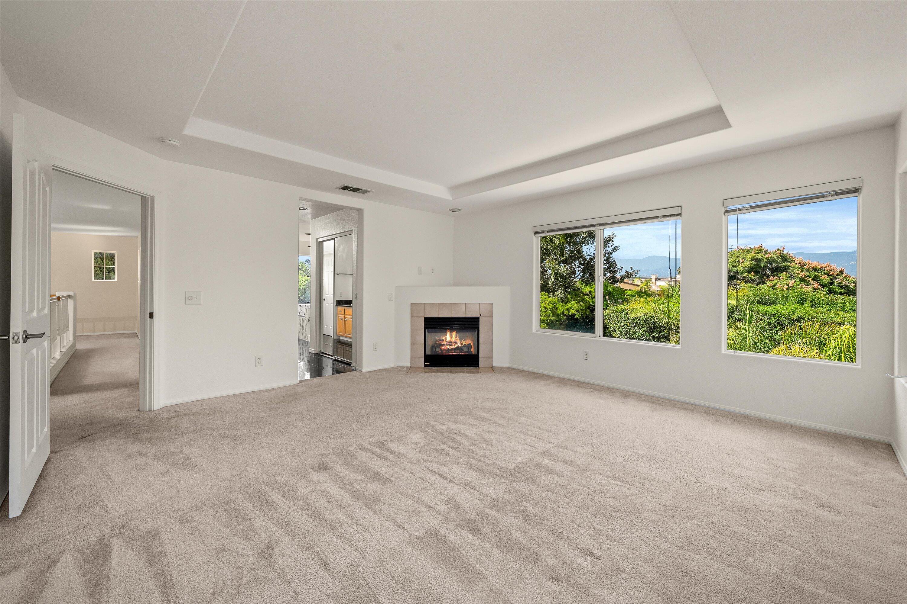 458 Greenleaf Court Goleta, CA 93117 - Photo 13 of 34 a view of empty room with a fireplace