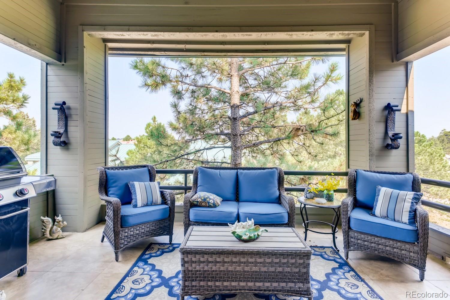 869 Hill And Dale Road, Unit D Golden, CO 80401 - Photo 22 of 27 a outdoor living space with furniture and a potted plant