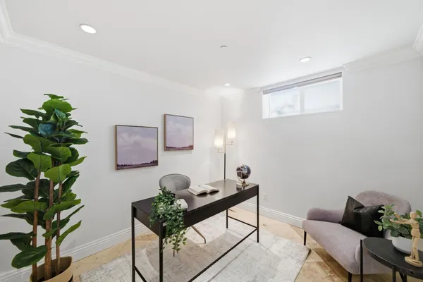 a front view of a house with a porch