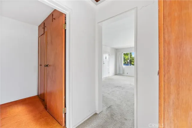 a view of an entryway door