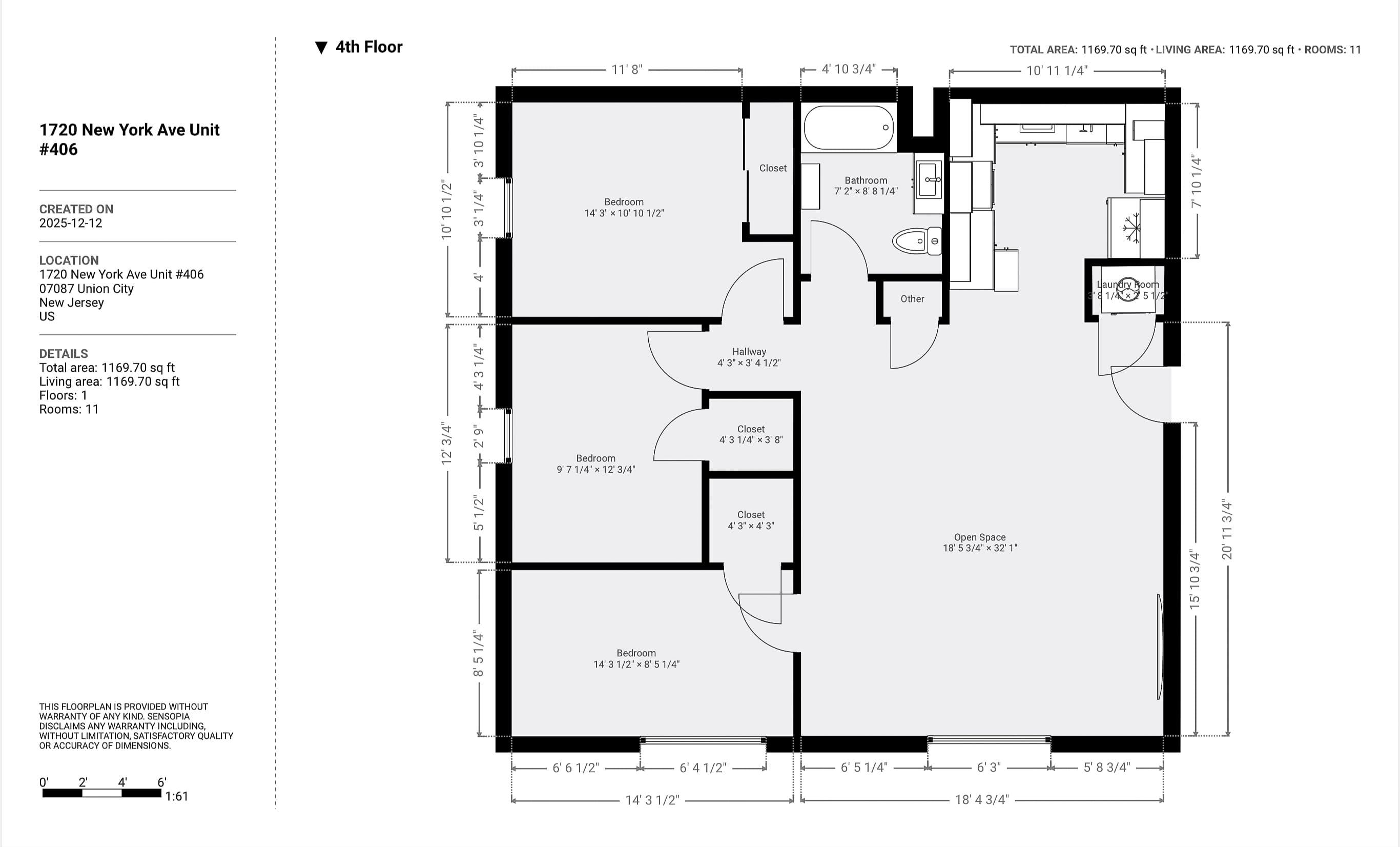 1720 New York Avenue, Unit 406 Union City, NJ 07087 - Photo 21 of 21