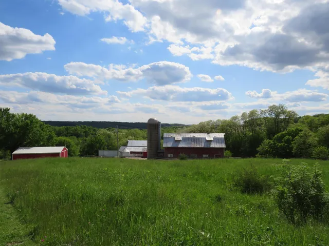a view of a house with a big yard