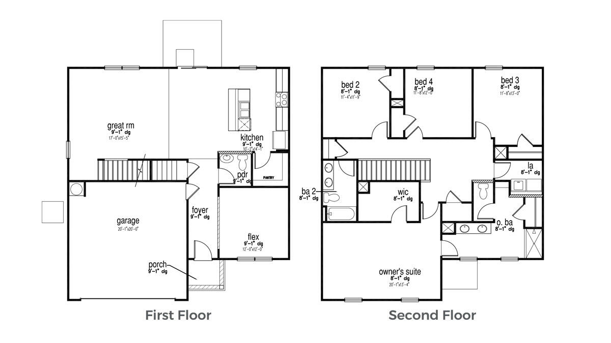 415 Zenith Boulevard Summerville, SC 29486 - Photo 48 of 48 Galen-Floorplan-5.22.20 Meridian